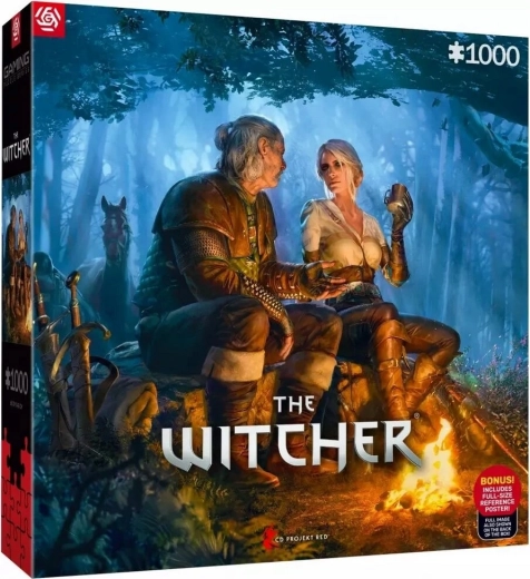 GOOD LOOT Vaják: Ciri útja puzzle, 1000 darabos