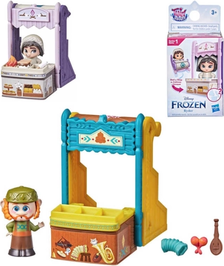 HASBRO Disney Frozen 2 Twirlabouts figura 2 az 1-ben járművel (különböző változatok) - 1 darab