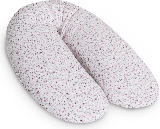 Ceba szoptatós párna Cebuška Multi – jersey forget-me-not, 190 cm