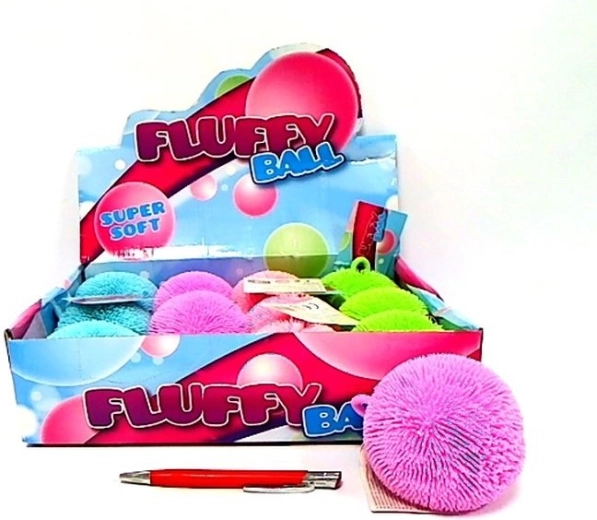 Fluffy plüss labda 9 cm
