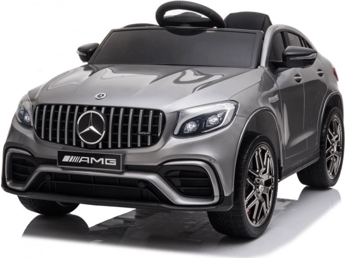 Gyerek elektromos kisautó MERCEDES‑AMG GLC 63 S coupe, szürke