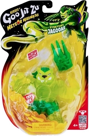 Heroes of Goo Jit Zu Meteor Madness nyújtható figura Jagooar - 1 db