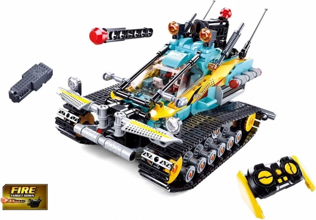 SLUBAN Power Bricks lánctalpas Skorpió jármű R/C távirányítással