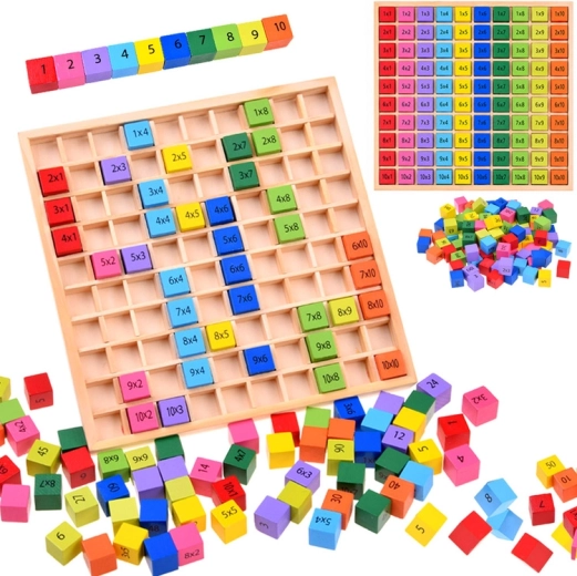 Fa szorzótábla – oktató matematikai kirakó