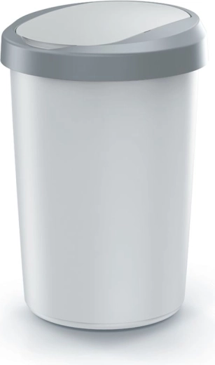 Compacta R Flap 40 l fedeles szemetes, hamuszürke/világosszürke