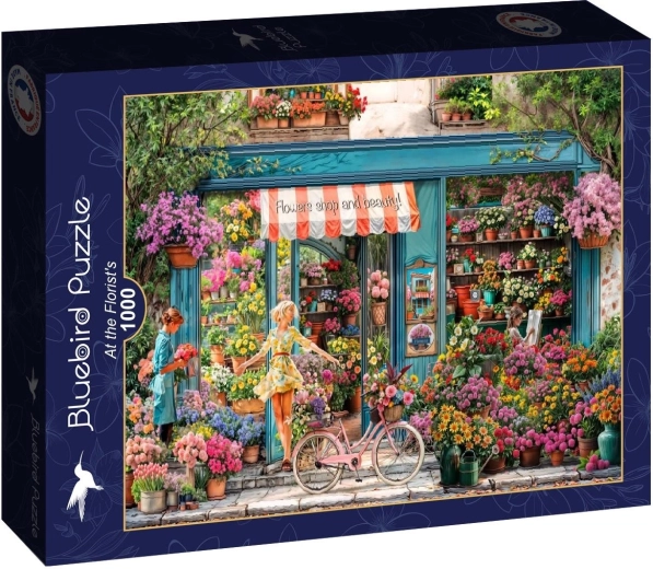 Bluebird puzzle Virágboltban 1000 darab