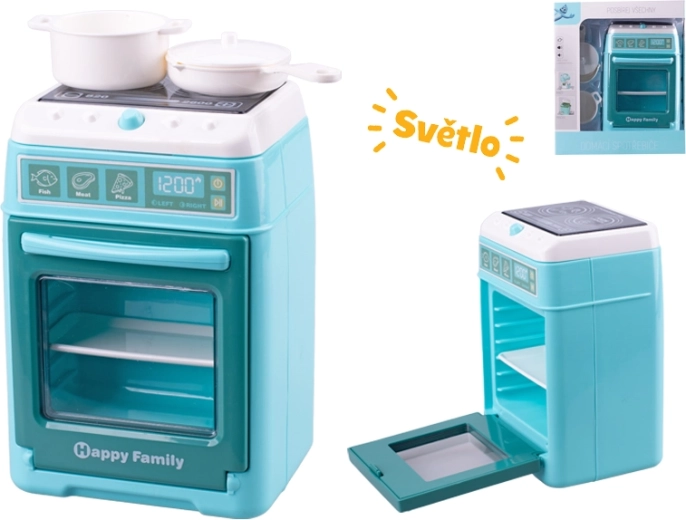 Gyerek tűzhely fényekkel és hangokkal, 15 × 10 cm