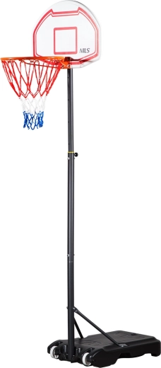 NILS ZDK018 mobil kosárlabdapalánk állítható gyűrűmagassággal