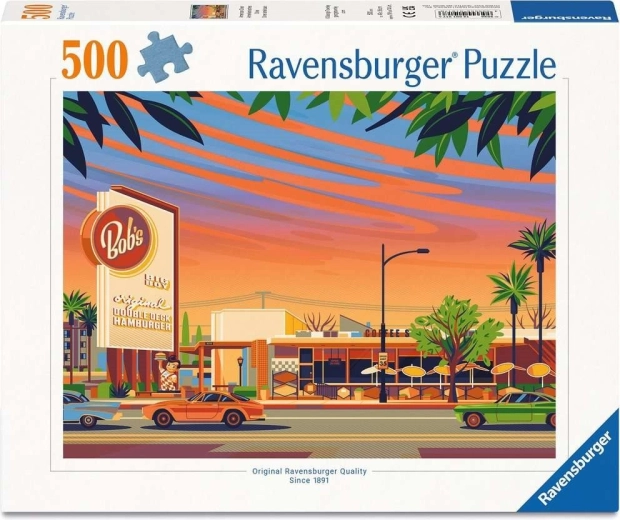 Ravensburger puzzle amerikai étterem 500 darab