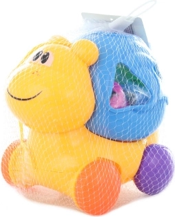 Fa csiga alakú formabedobó gyerekeknek