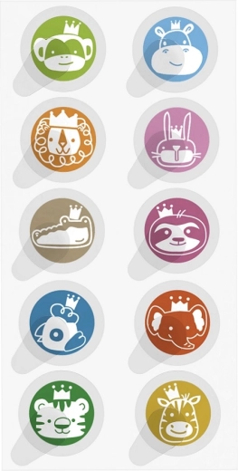 Chicco színes matricák rovarcsípés után, 30 db