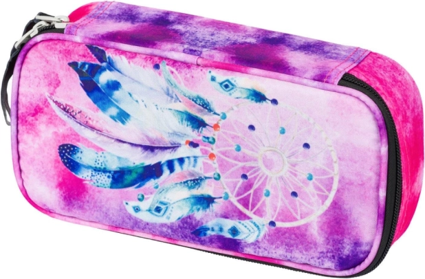 Iskolai tolltartó etui dreamcatcher motívummal