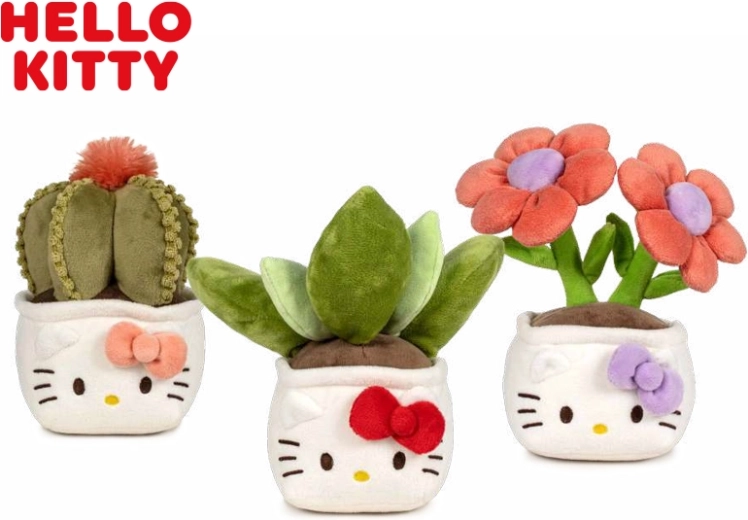 HELLO KITTY Botanical Love plüssjáték 21 cm