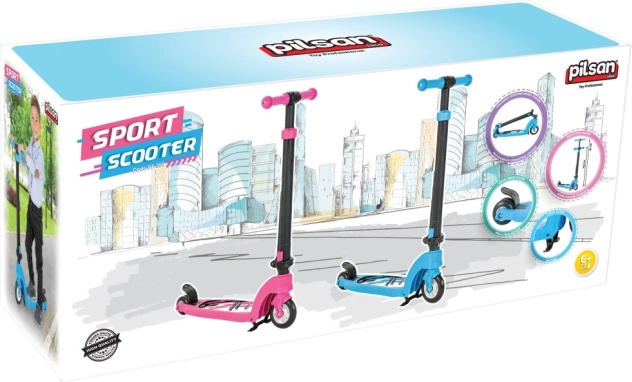 Rózsaszín gyereksroller