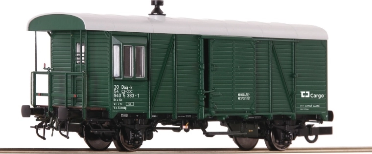 Roco szolgálati kocsi Daa-k ČD Cargo H0