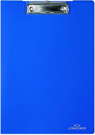 CONCORDE A4 kék felcsíptetős írómappa