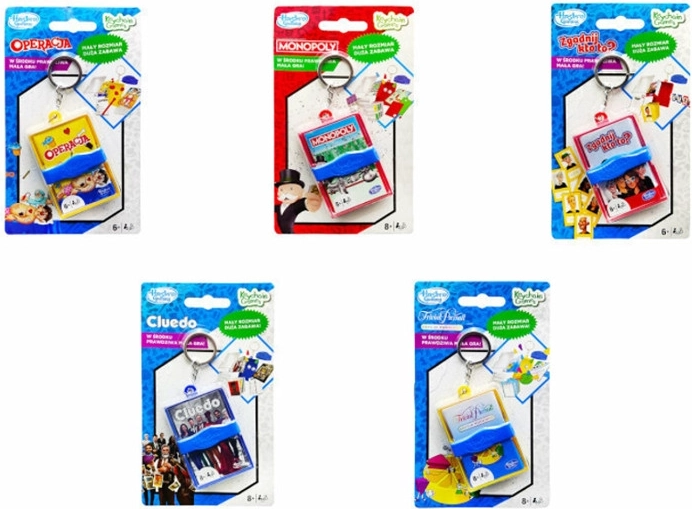 HASBRO mini játék kulcstartóra