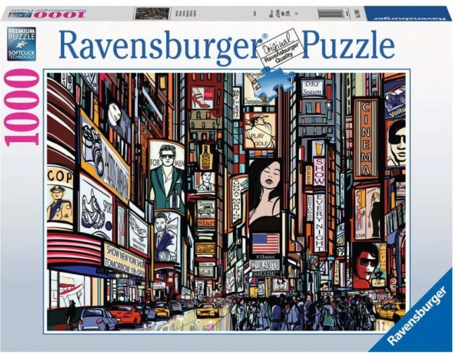 Ravensburger puzzle Colourful New York 1000 darab
