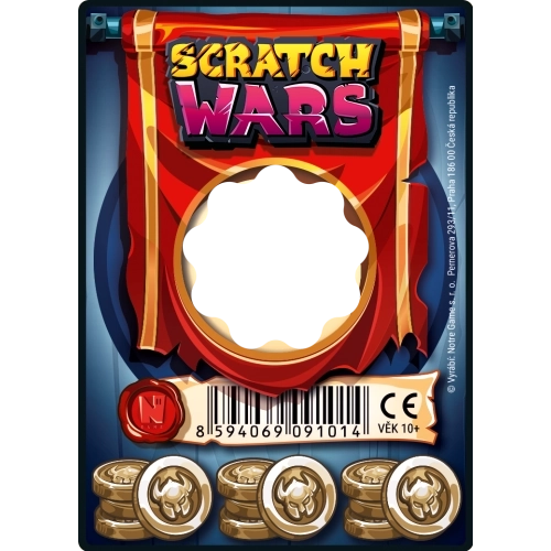 Scratch Wars - Fegyverkártya