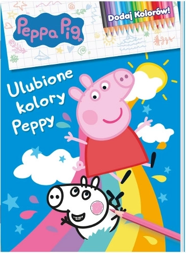 Peppa malac – Adj hozzá színeket 8: Peppa kedvenc színei