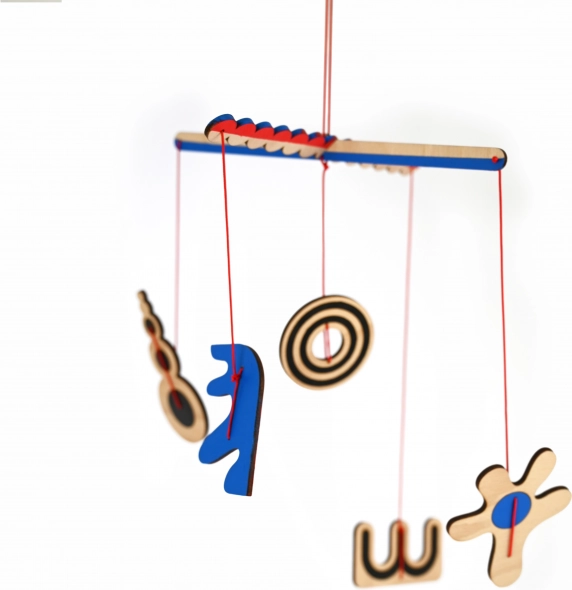 Forgó zenélő játék kiságyhoz