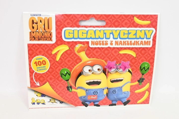 Gru és a Minyonok – giga notes (jegyzetfüzet)