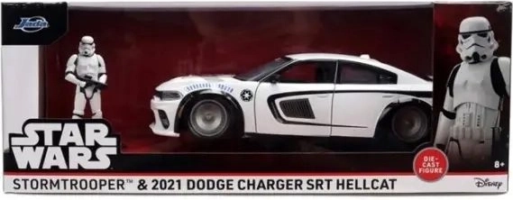 Jada Star Wars Dodge Charger R/T 1:24 Stormtrooper figurával