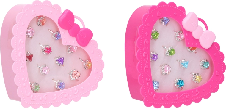 Gyűrűk dobozban – 12 db-os készlet (doboz 13 cm)