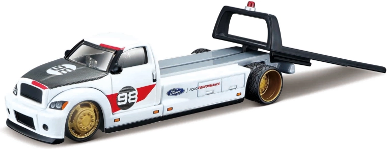 Maisto autószállító Ford GT Heritage Edition modellel 1:64