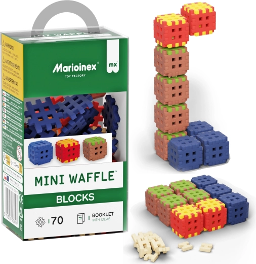 Mini Waffle Blocks építőkészlet 70 darab MARIOINEX