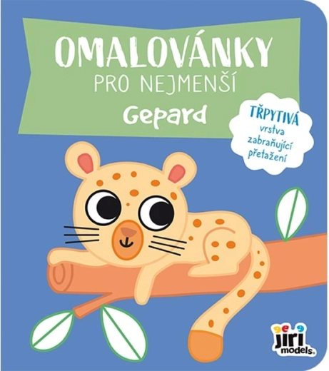 Kifestő a legkisebbeknek – gepárd