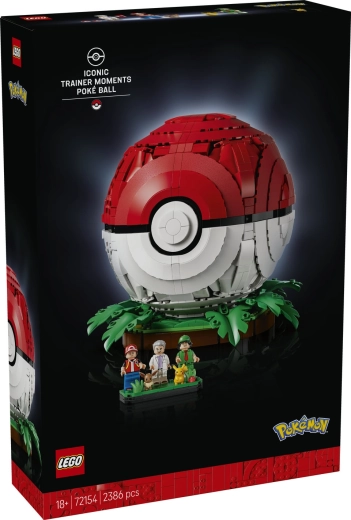 LEGO Pokémon ikonikus Pokélabda edzőkkel