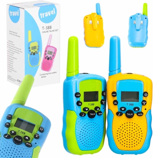 Gyerek walkie-talkie – 2 darabos készlet