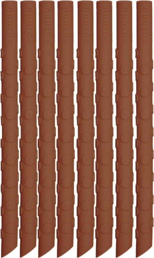 NUUROO ada szilikon szívószál caramel café (8 db)