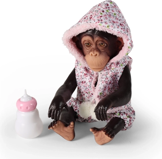 Kimi majombaba ruhában – élethű majombébi 32 cm