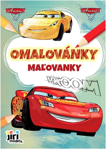 Színezőkönyv A5 Autók