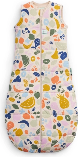 ErgoPouch organikus pamut Jersey hálózsák Fruit salad 2,5 TOG (3–12 hónap)