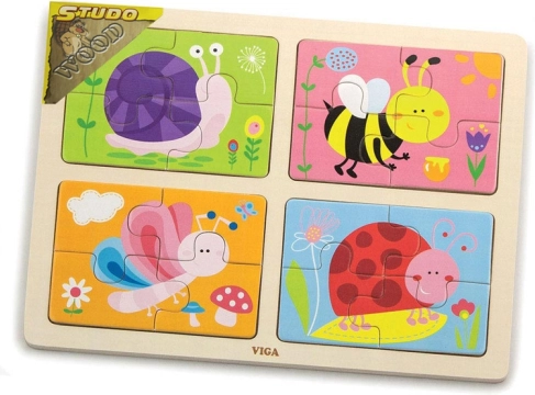 Fa bogaras puzzle 4 x 4