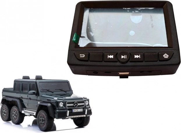 LCD panel akkumulátoros Mercedes G63-hoz