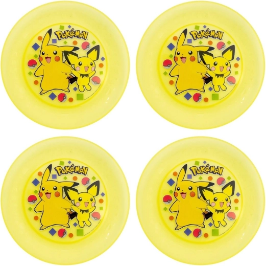 Stor gyermek tányérkészlet Pokémon (4 db)