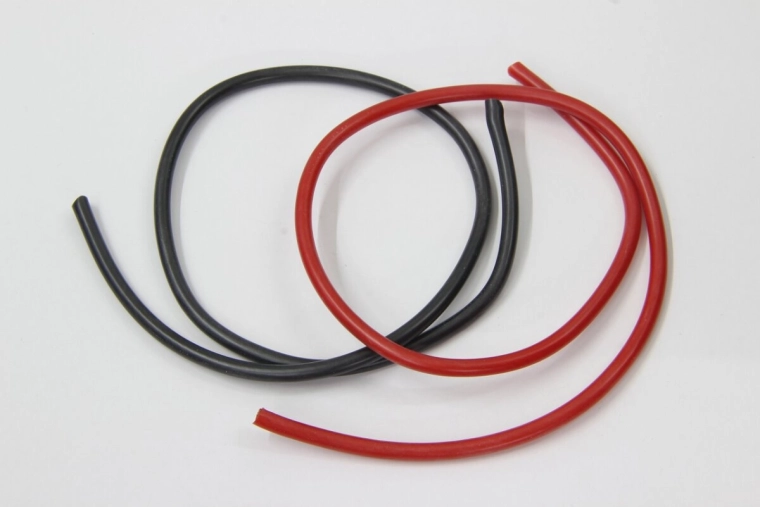 Szilikon vezetékek 1,5 mm² 1 m piros/fekete