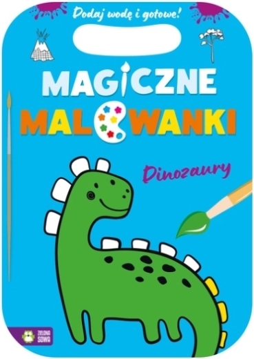 Varázs kifestőkönyv dinoszauruszokkal