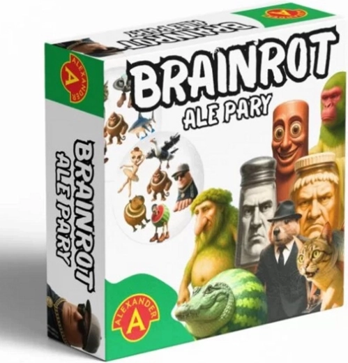 Ale Pary Brainrot – észlelő kártyajáték őrült AI szereplőkkel