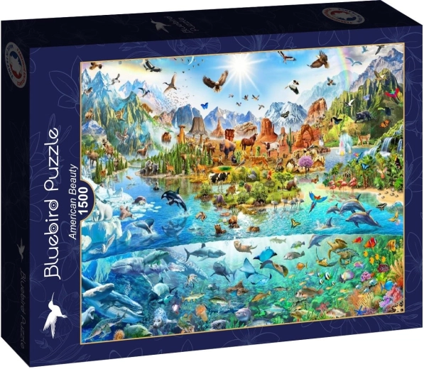 Bluebird puzzle Amerikai szépség 1500 darab - 1 db