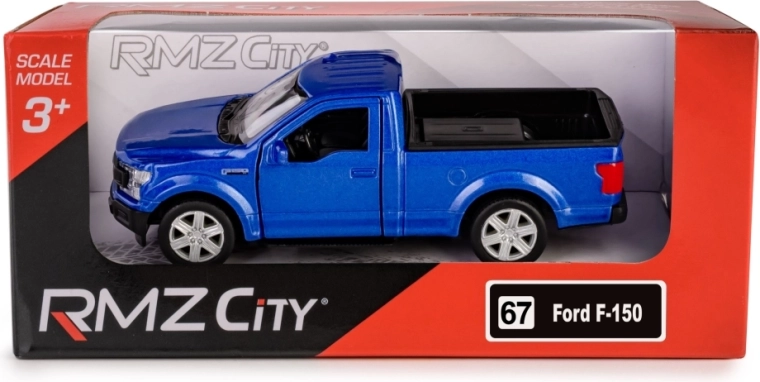 Fém modell rmz city ford f–150 1:32 kék