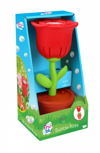 Fru Blu rózsa buborékfújó szett + folyadék 2×40 ml
