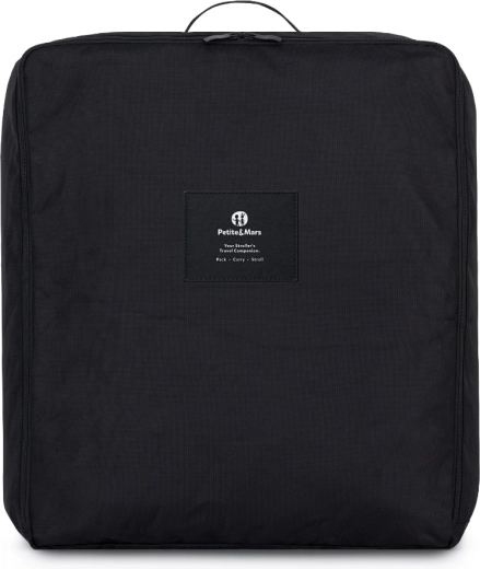 PETITE&MARS Carrie Black babakocsi szállítótáska