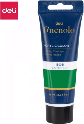 Sötétzöld akrilfesték 75 ml