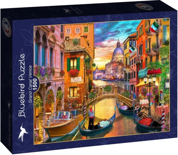 Bluebird puzzle Grand canal, Velence 1500 darab