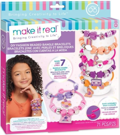 Műanyag karkötők készítő szett